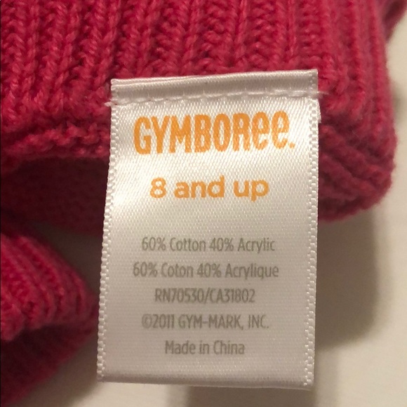 Gymboree multi coloured striped gloves/mittens - Picture 3 of 4